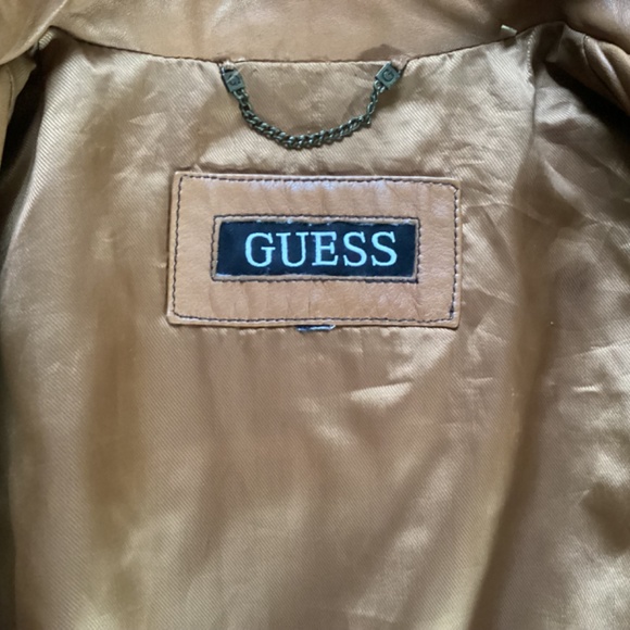 Guess Leather Jacket - Picture 4 of 10